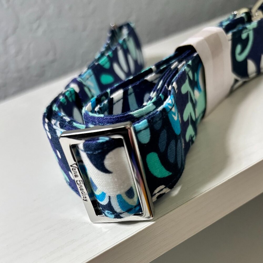 Vera Bradley Blue Island Medallion Go Ahead Convertible Crossbody Bag - Picture 11 of 11